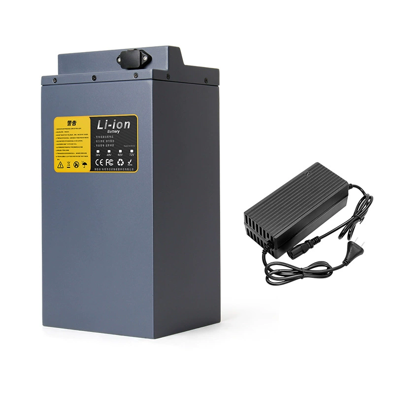 Batería de iones de litio NMC 60V recargable y universal para scooters, motos y triciclos eléctricos
