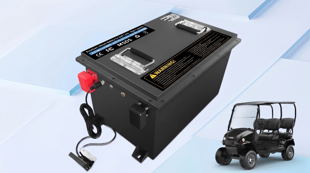 Paquete de batería LiFePO4 48V para vehículos de golf y vehículos eléctricos de paseo y patrullaje — Detalles del producto 1