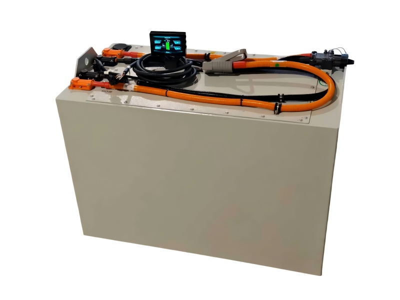Paquete de batería LiFePO4 24V para carretillas elevadoras, batería de litio de reemplazo para transpaletas eléctricas Linde, Noblelift, Zowell y Heli - 3