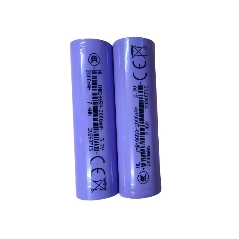 Célula HL18650‑2000 mAh, descarga 5C (10 A)