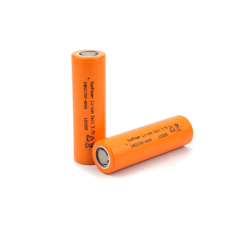 Célula SunPower 21700‑4000 mAh, descarga 10C (40 A)