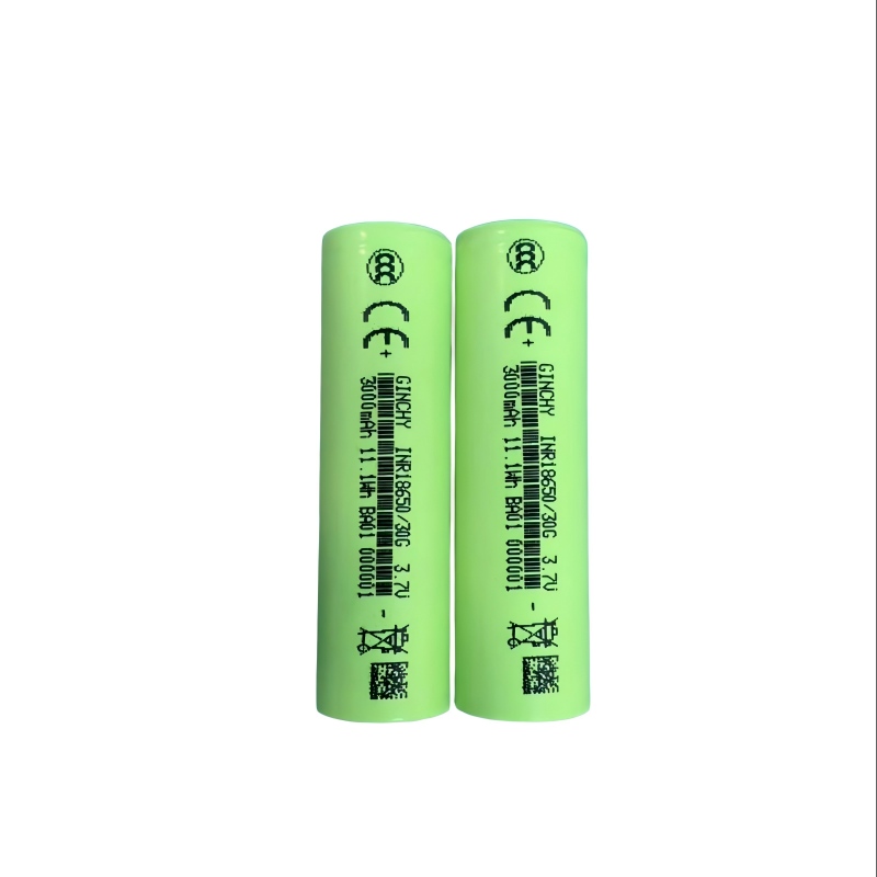 10 pzs celda de iones de litio 18650 3.7V 3000 mAh