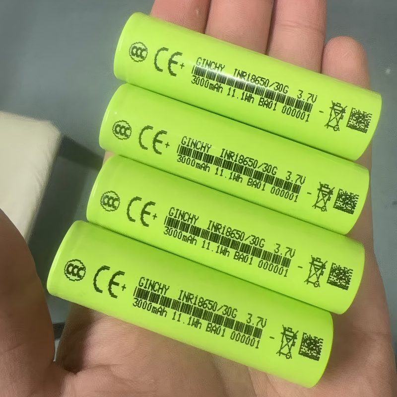 10 pzs celda de iones de litio 18650 3.7V 3000 mAh - 4