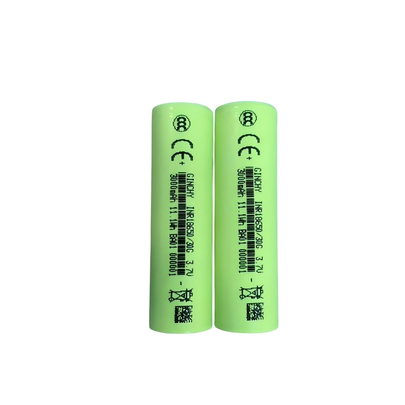 10 pzs celda de iones de litio 18650 3.7V 3000 mAh