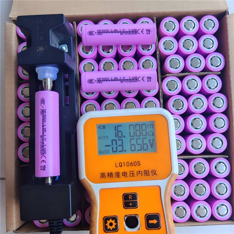 10 pzs celda de iones de litio 18650 3.7V 2600 mAh - 3