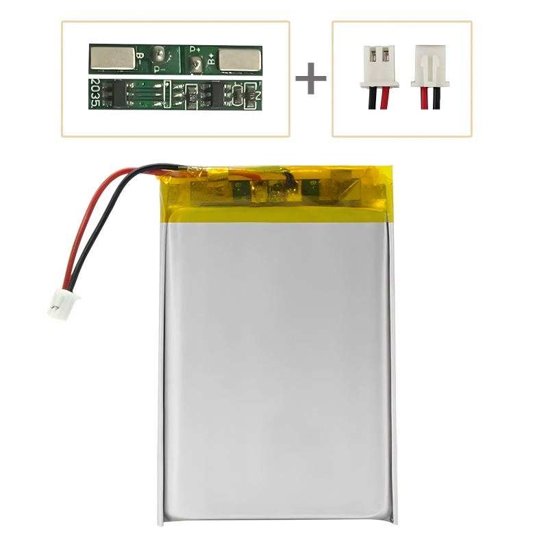 Batería de polímero de litio 103450, 3.7V 2000mAh - 3